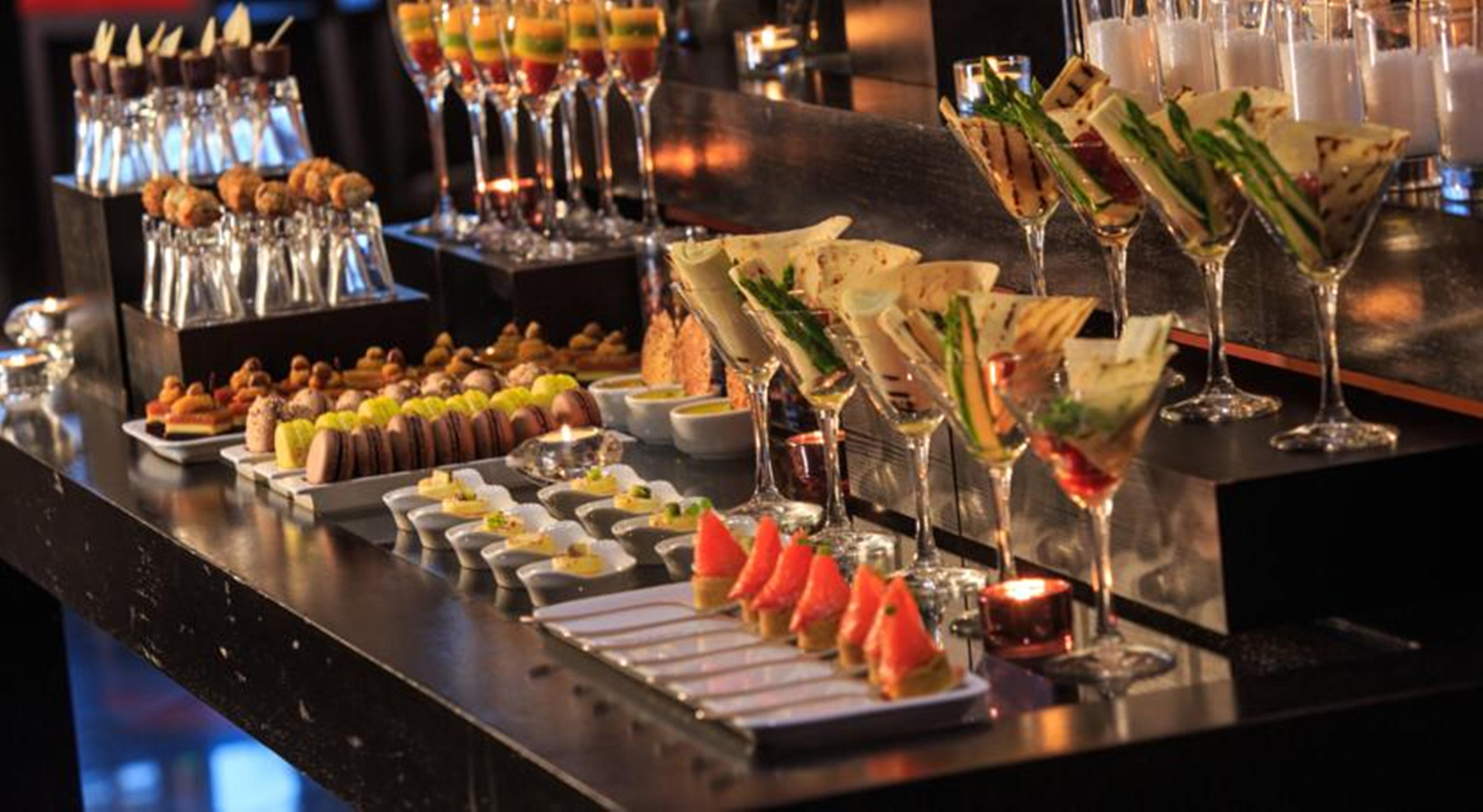 르네상스 상 파울로 호텔 상파울루 외부 사진 A selection of canapés