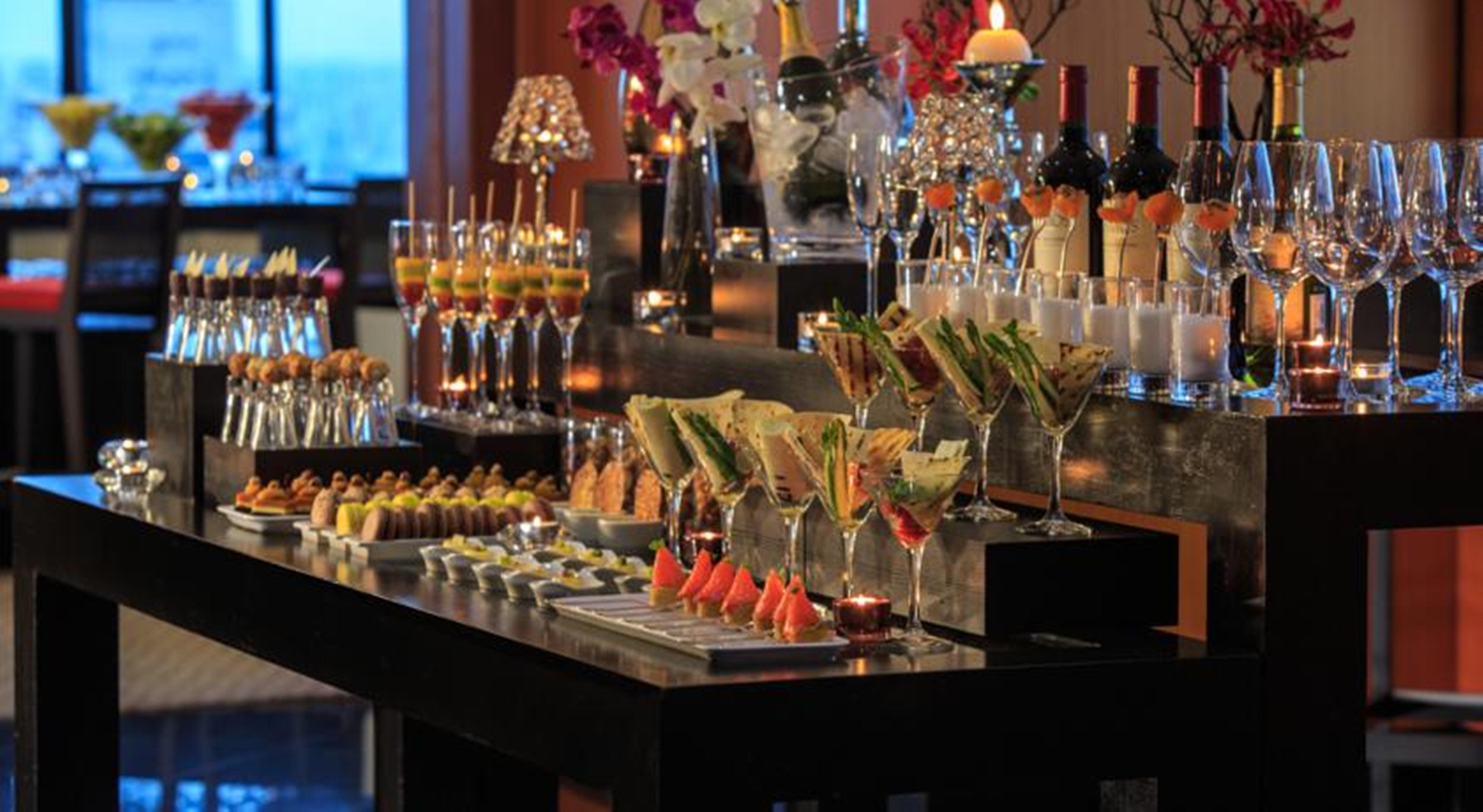 르네상스 상 파울로 호텔 상파울루 외부 사진 A cocktail buffet